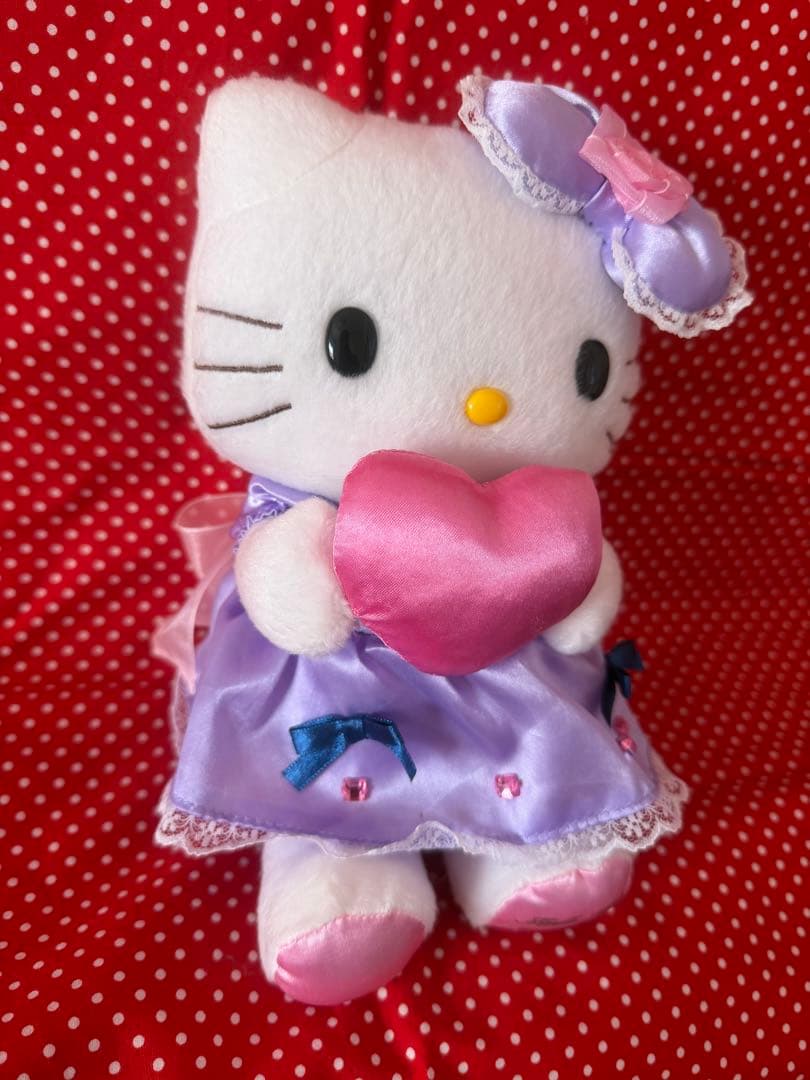 【Sanrio サンリオ】ハローキティ キティちゃん ぬいぐるみ