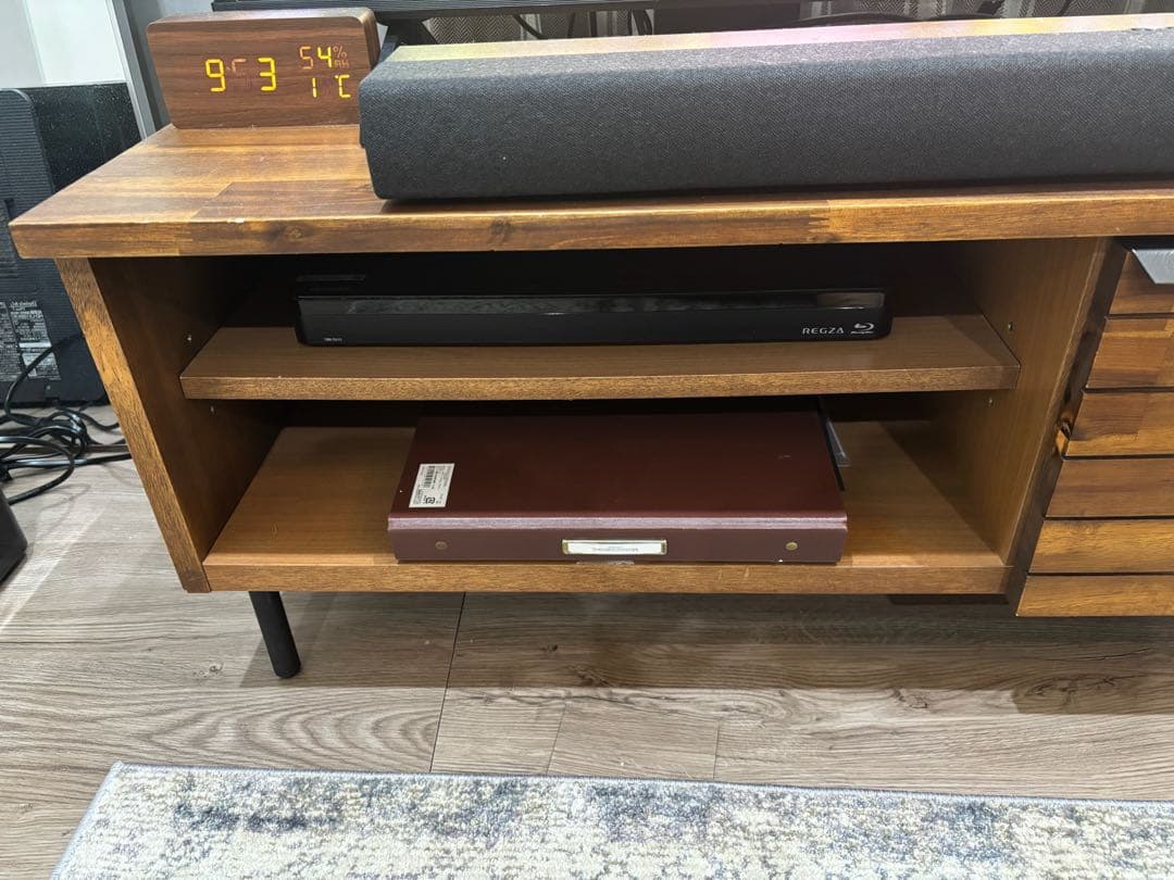unico SWELLA(スウェラ) テレビボード　120cm 天然木アカシア