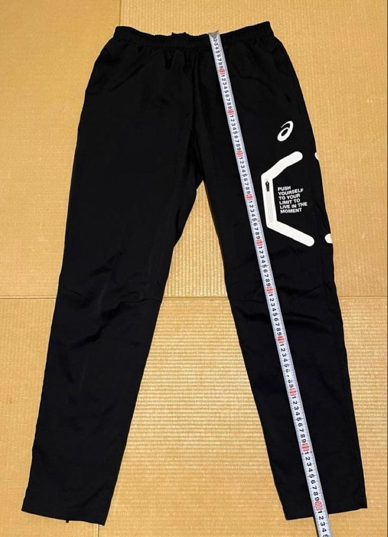アシックス 上下 セットアップ XL XAT303/XAT636 黒 白