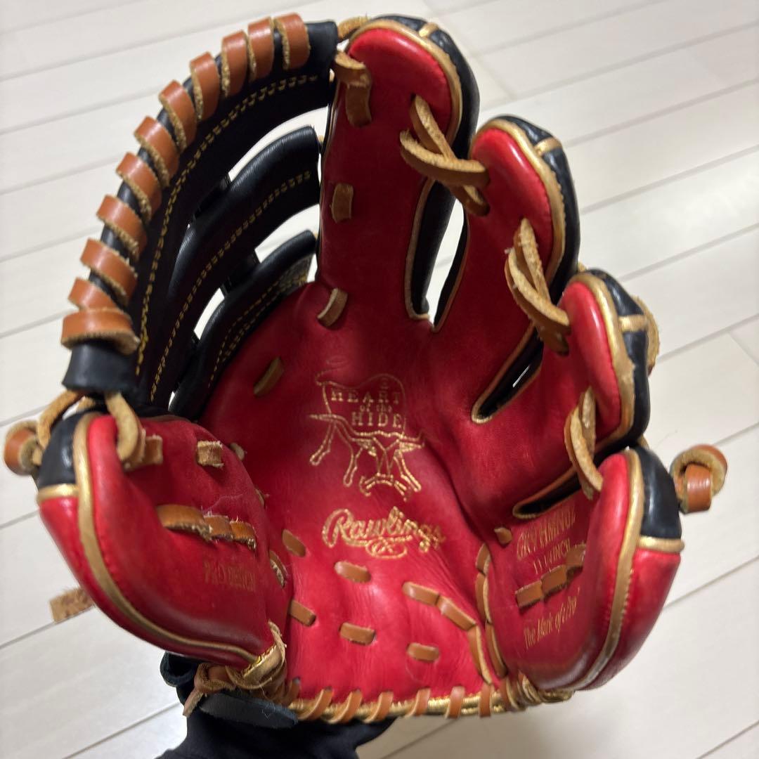 嘉数宜三　ローリングス　グローブ　一般軟式　ゴールドグローブ