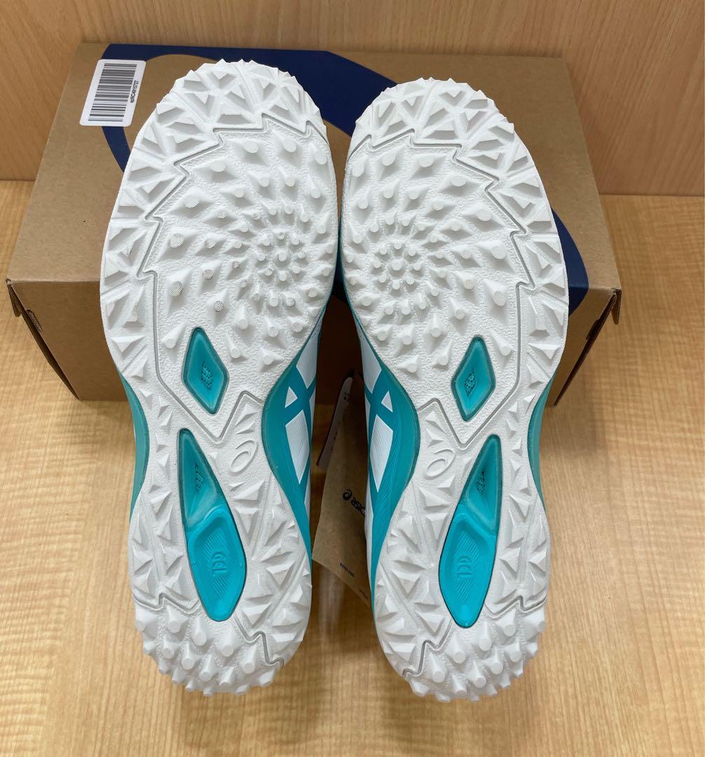 ASICS デスタッキ　ホワイト/ターコイズ