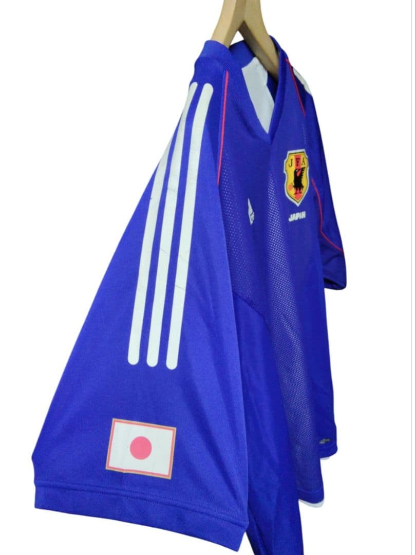 新品 サッカー日本代表ユニフォーム 2002年日韓ワールドカップ ジャパンブルー