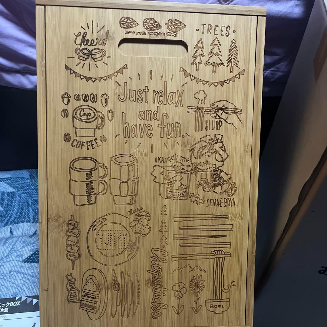 出前一丁 おかもちピクニックセット 日清懸賞品　BOX ボックス 非売品
