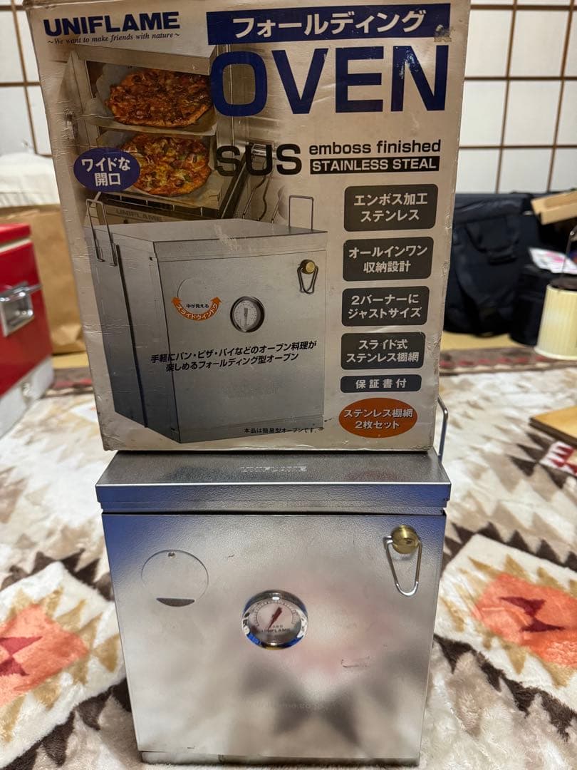 UNIFLAME フォールディングオーブン ステンレス