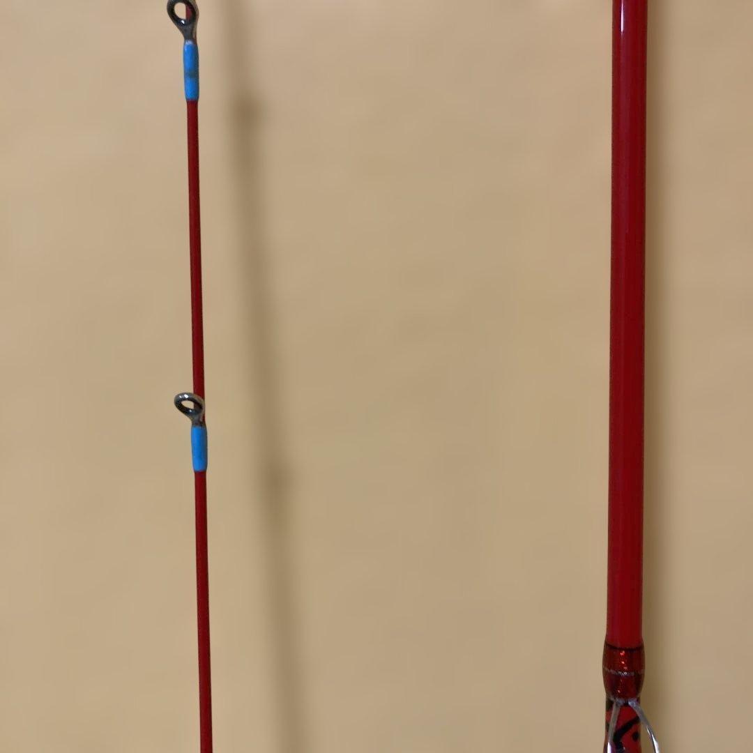 ジークラック泥棒竿スパイダー DＯ RＯーB603Ｌ赤青イカメタルベイトロット