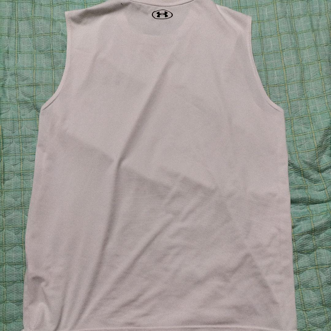 Under Armour ノースリーブ アンダーシャツ XXL ホワイト