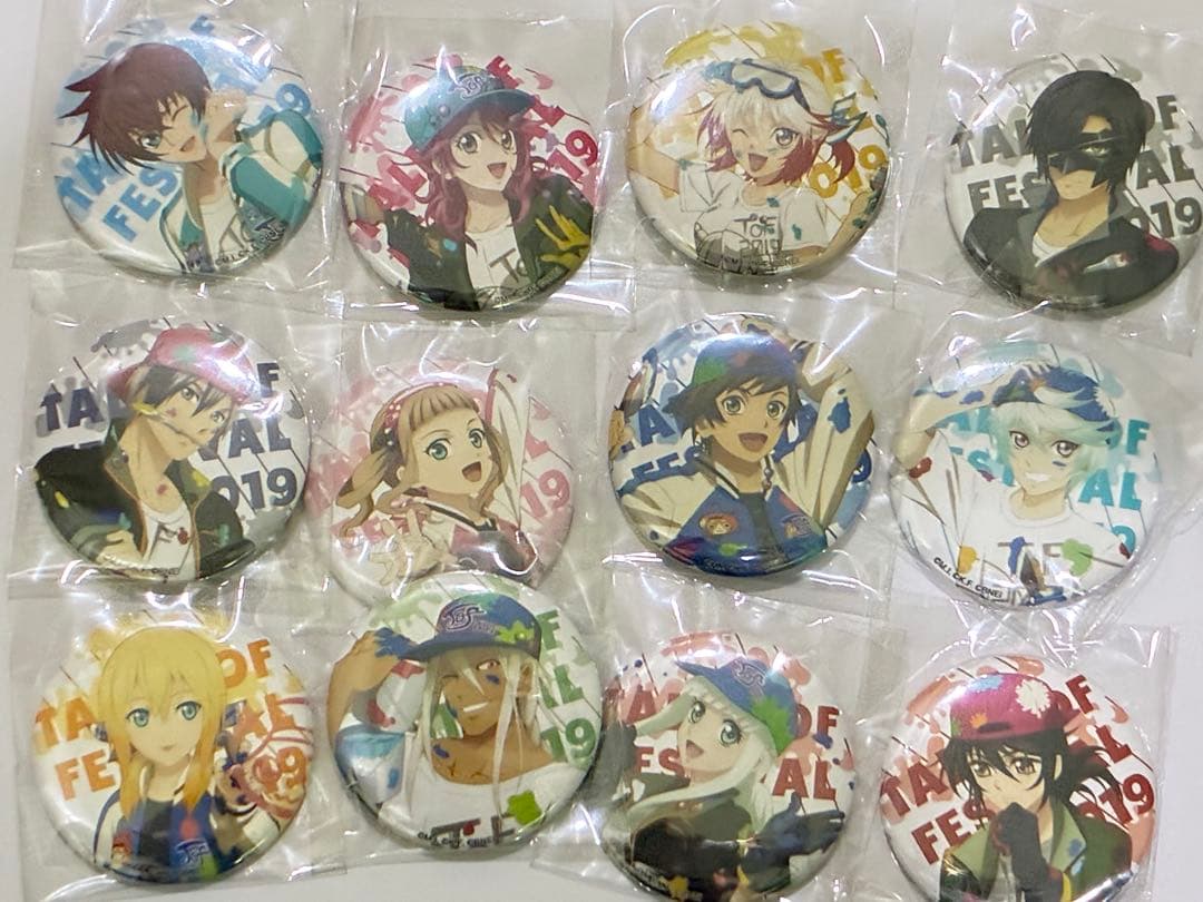 TALES OF FESTIVAL 2019 缶バッジBOX