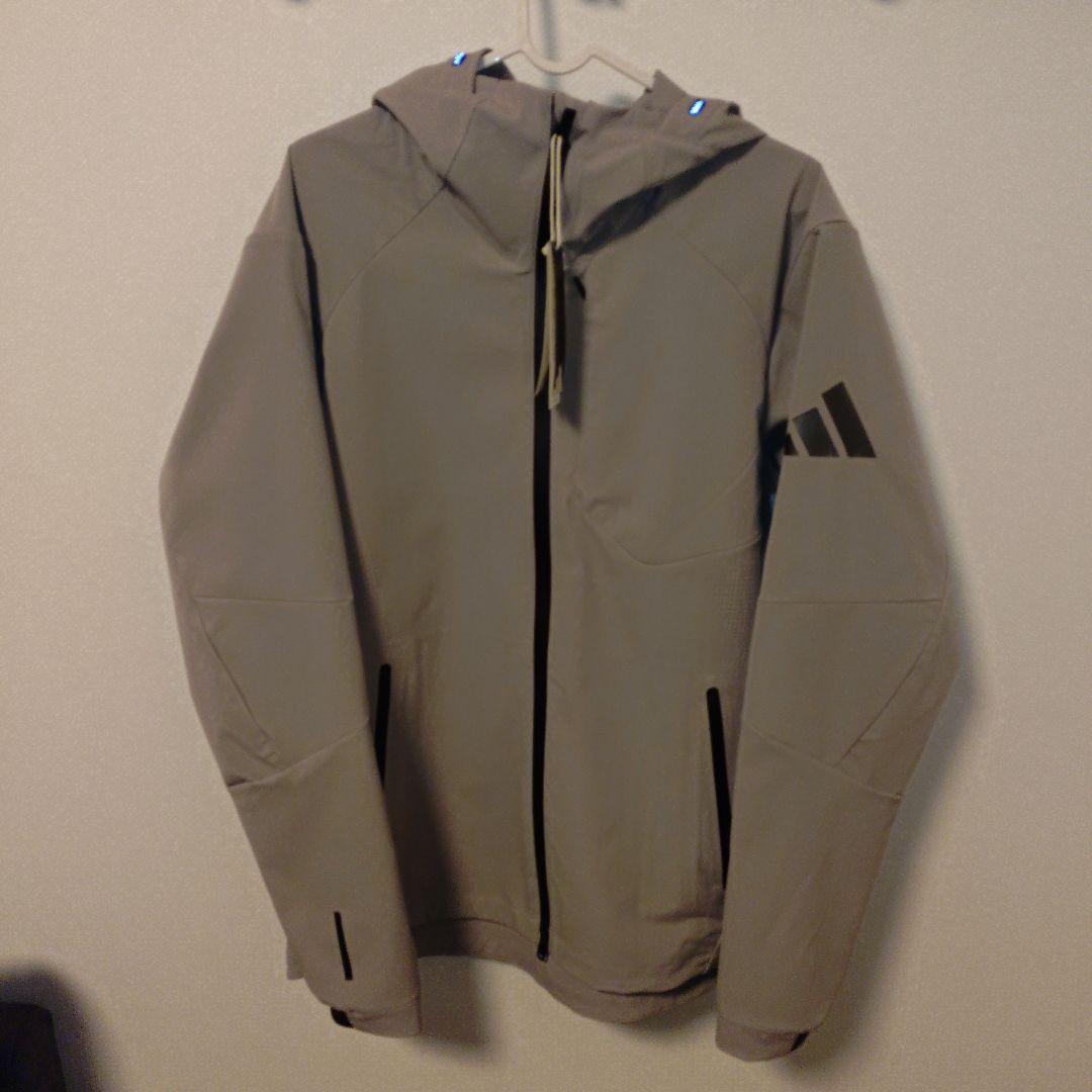 adidas プレミアム ストレッチ ウーブン フルジップパーカー メンズ