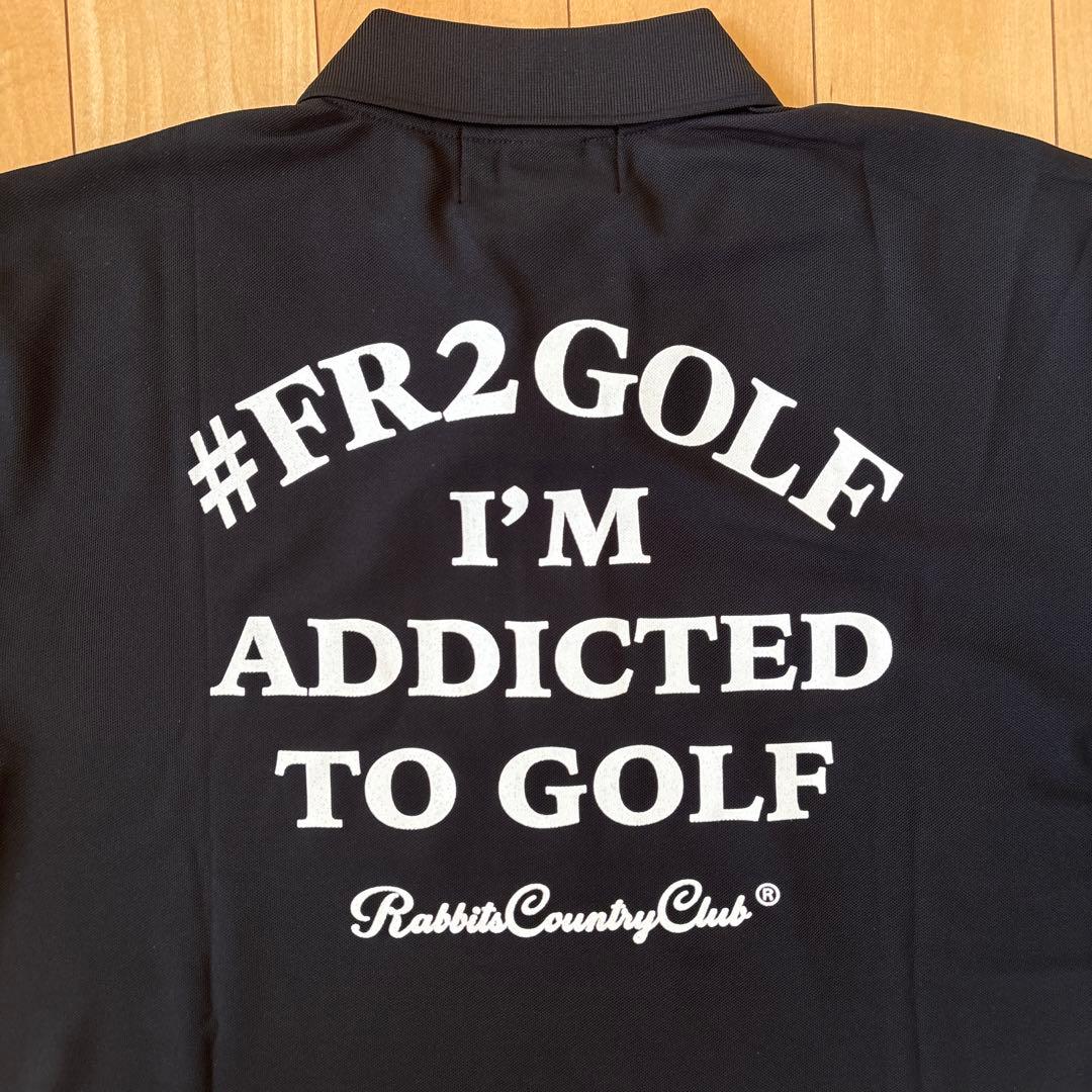 【新品未使用】#FR2GOLF メンズ　半袖ポロシャツ　ゴルフウェア　Ｌ