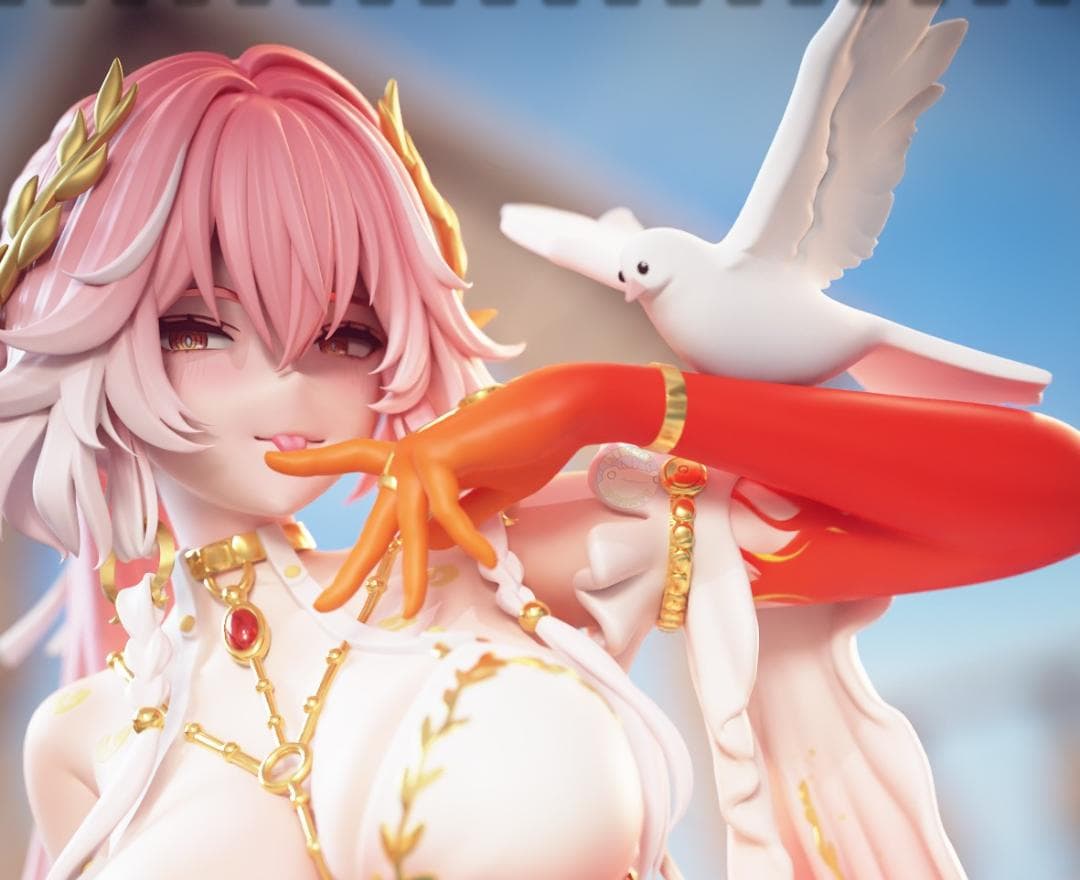 長離　鳴潮　15cm 1/7　未塗装未組立　ガレキ　ガレージキット