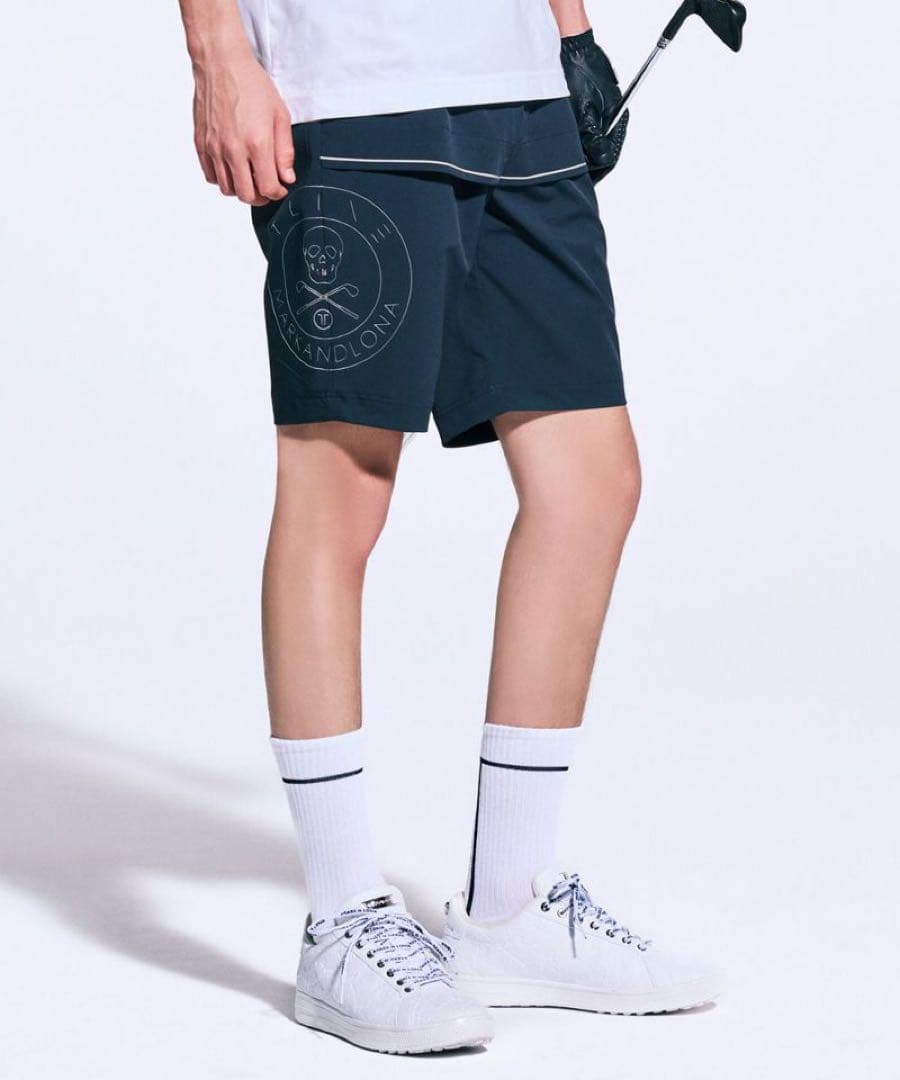 新品 ★ MARK&LONA ショーツ マーク＆ロナ ハーフパンツ 黒