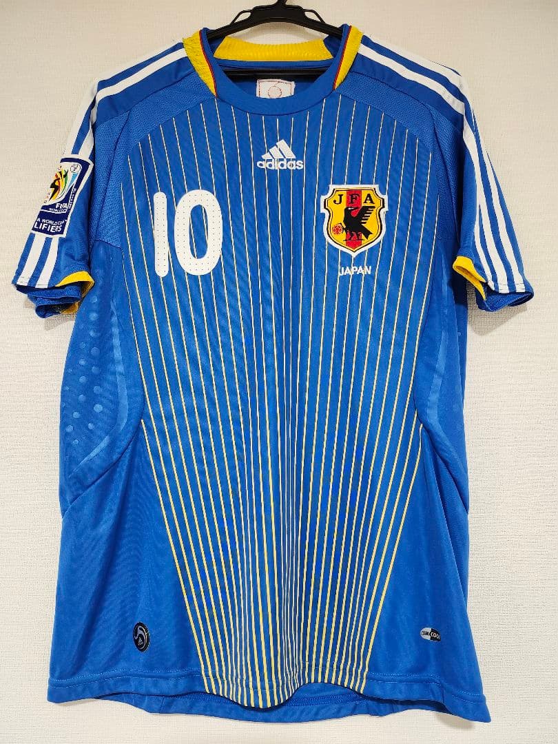 中村俊輔 日本代表 サッカー ユニフォーム アディダス 2010