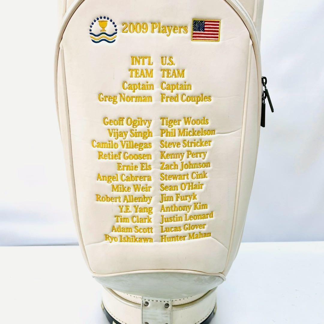プレジデンツカップ　記念 ゴルフキャディバック　石川遼　タイガーウッズ　golf