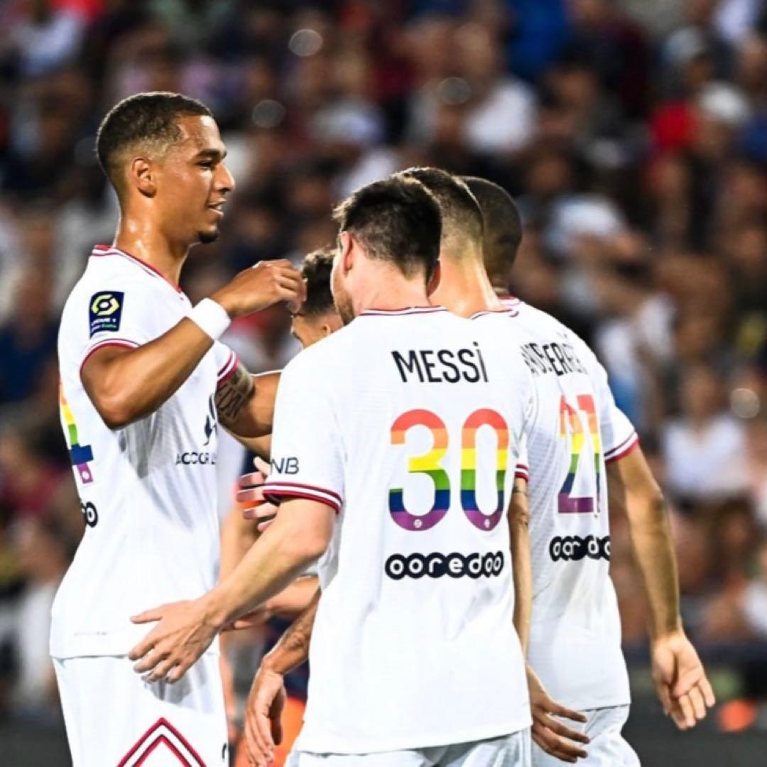 パリサンジェルマン PSG メッシ 2021/22 優勝記念ユニフォーム