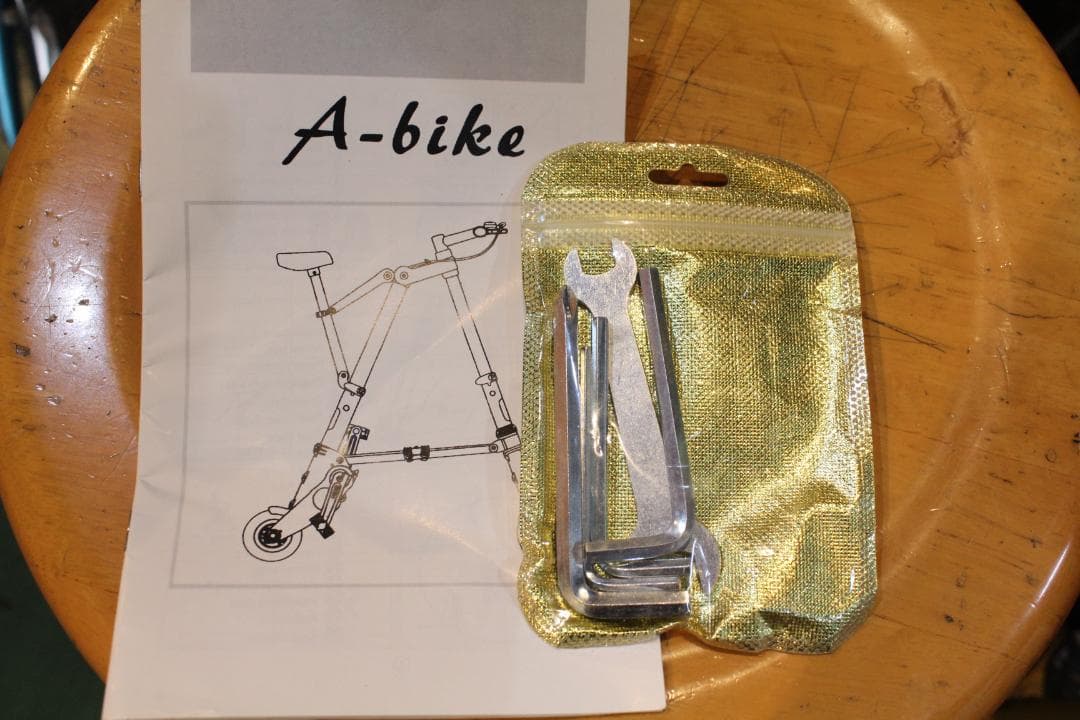 小型自転車/折りたたみ自転車 A型bike 8インチ/未使用