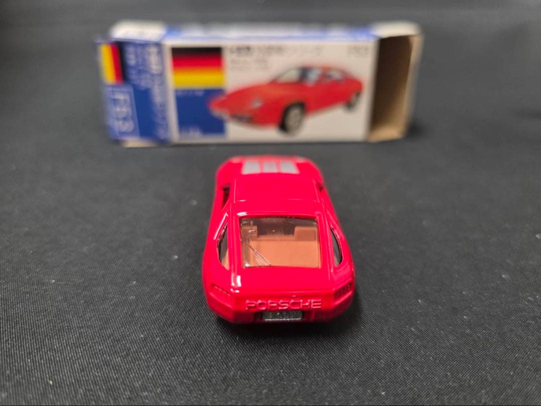トミカ青箱F53 ポルシェ928(日本製)輸出モデルレア希少