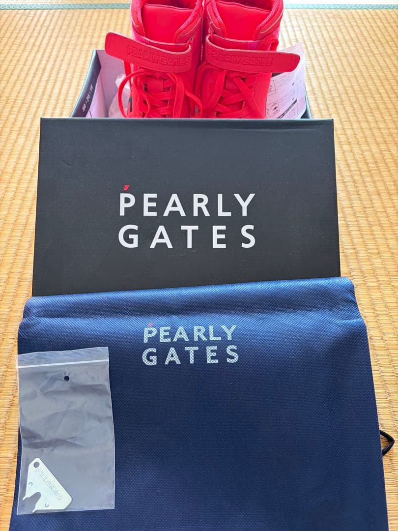 PEARLY GATES ハイカットゴルフシューズ23cm