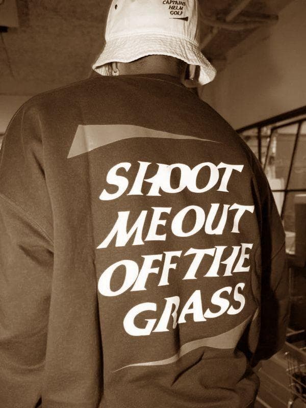 XL 極美品 24SS キャプテンズヘルム SHOOT ME OUT スウェット