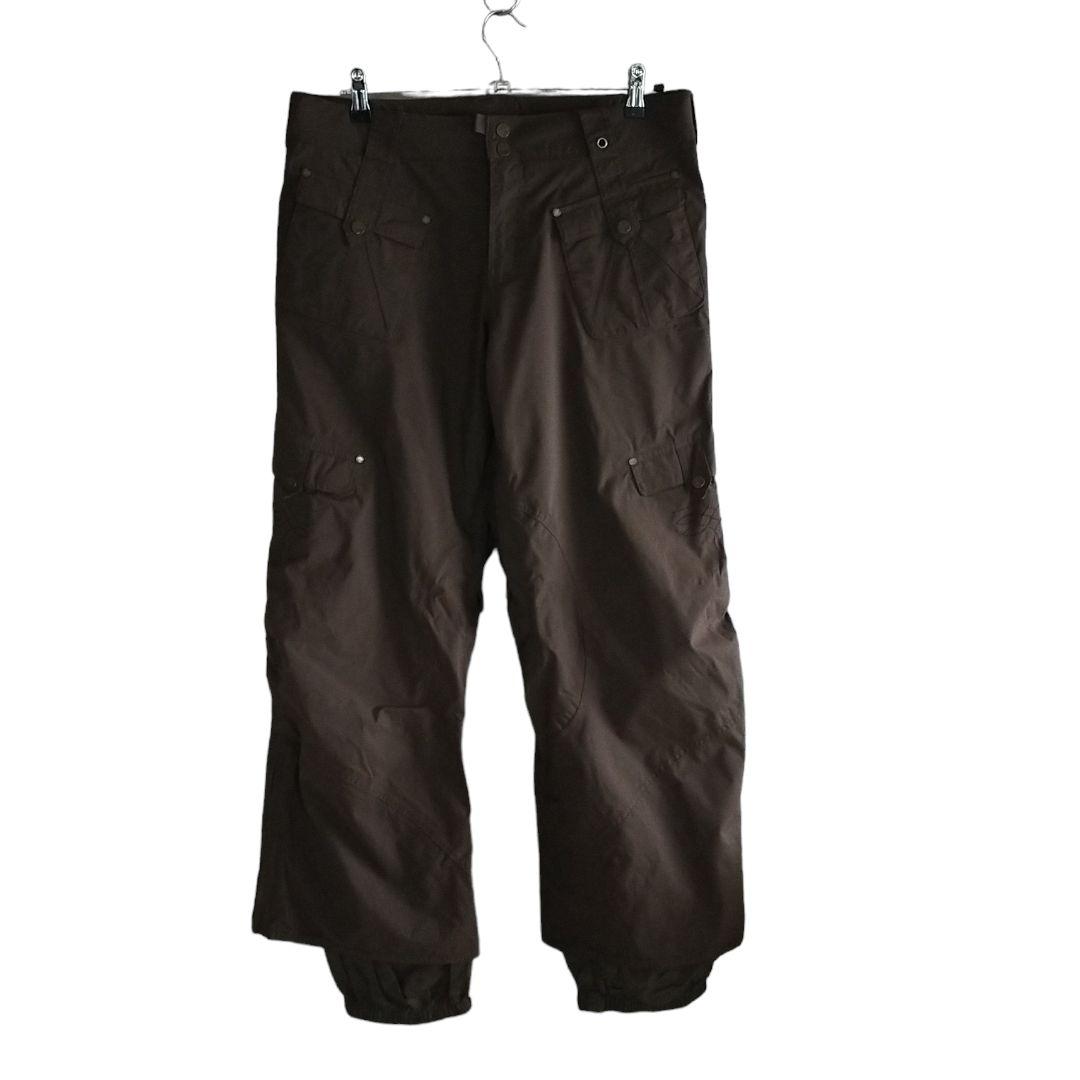 【高機能】US BURTON スノーボード パンツ M 茶