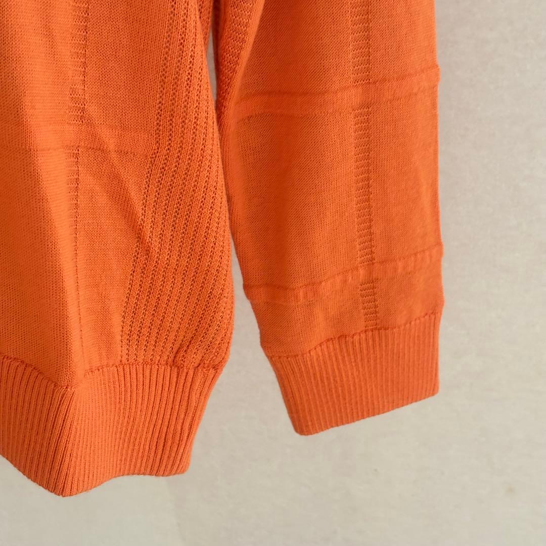 Munsingwear マンシングウェア ニットセーター オレンジ Mサイズ