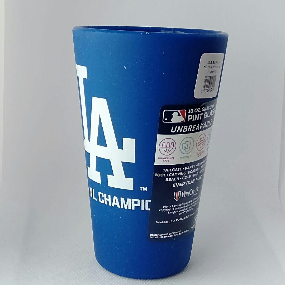 ドジャース　2024MLBワールドシリーズ　パイントグラス　シリコンカップ