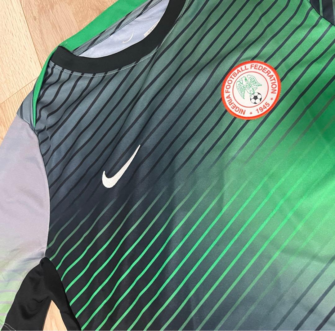 NIKE ナイジェリア代表　プレマッチシャツ　2024モデル　新品　プラシャツ