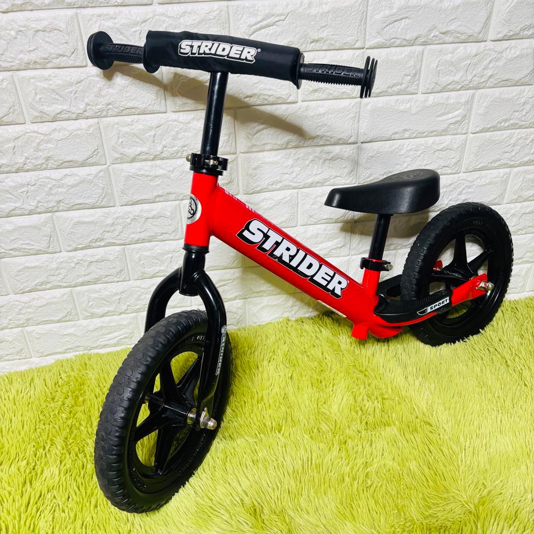 ストライダー STRIDER 12インチ レッド キックバイク　スポーツモデル
