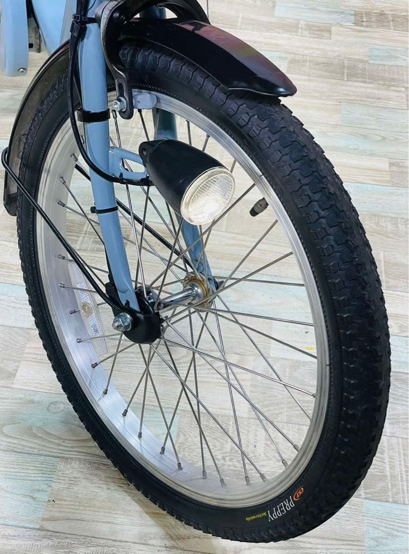 K2101 むん電動自転車パナソニック子供乗せ 20インチ 8Ah