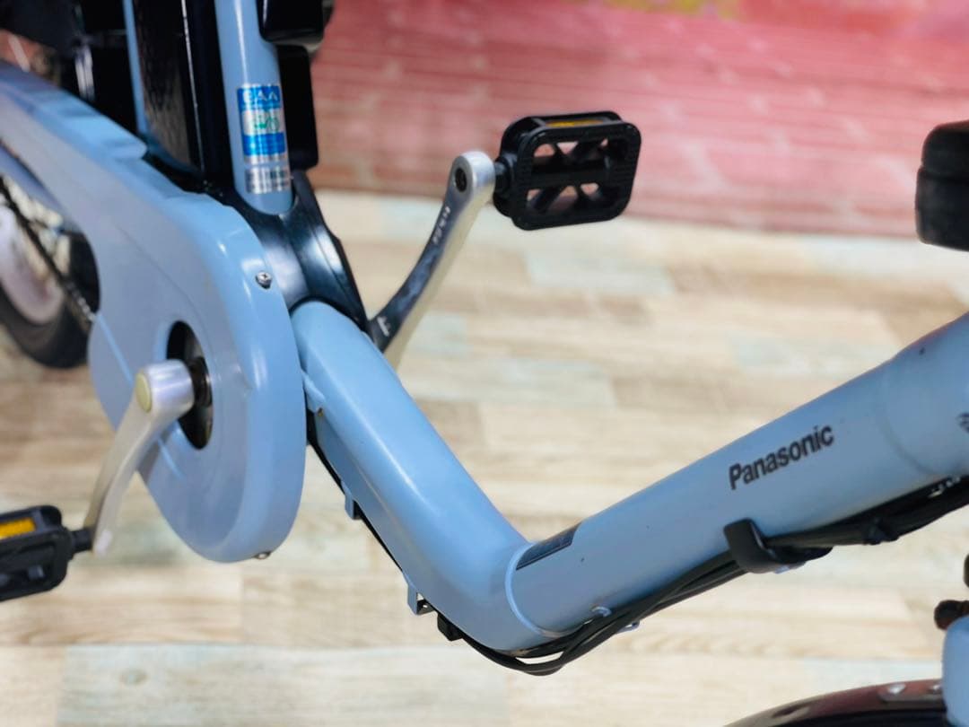 K2101 むん電動自転車パナソニック子供乗せ 20インチ 8Ah