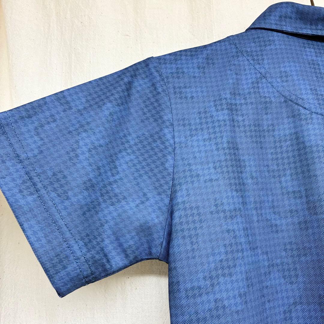 新品　未使用　美品　キャロウェイ　ゴルフ　ウェア　ネイビー　半袖　シャツ　S