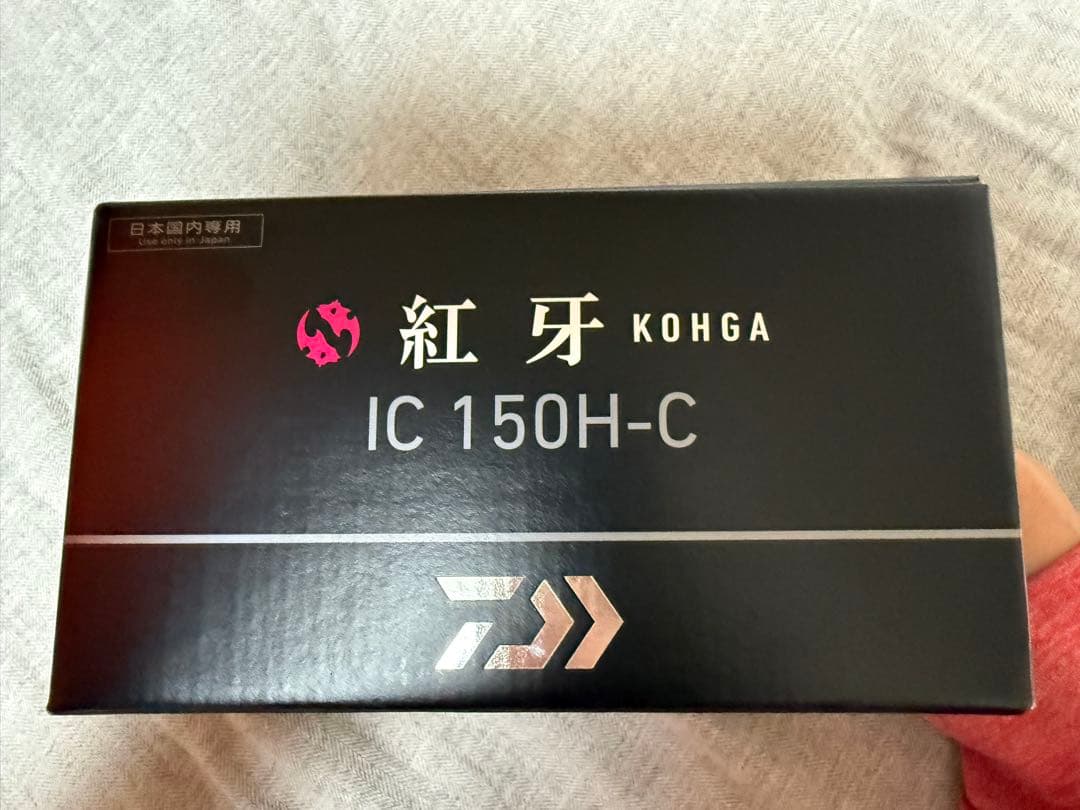 美品 25紅牙 IC150H-C コネクテット PEライン付き タイラバ