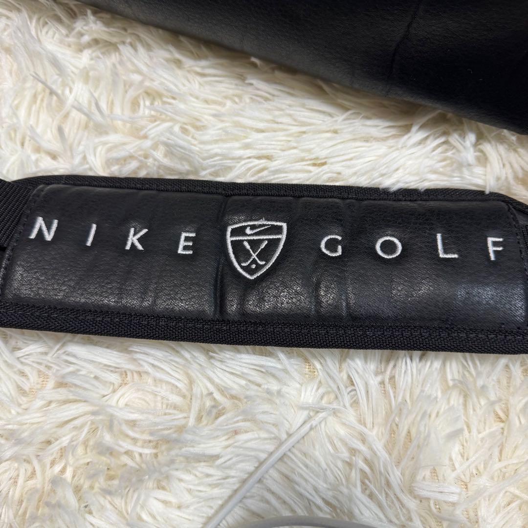 NIKE GOLF ボストンバッグ　フェイクレザー　ブラック　2way