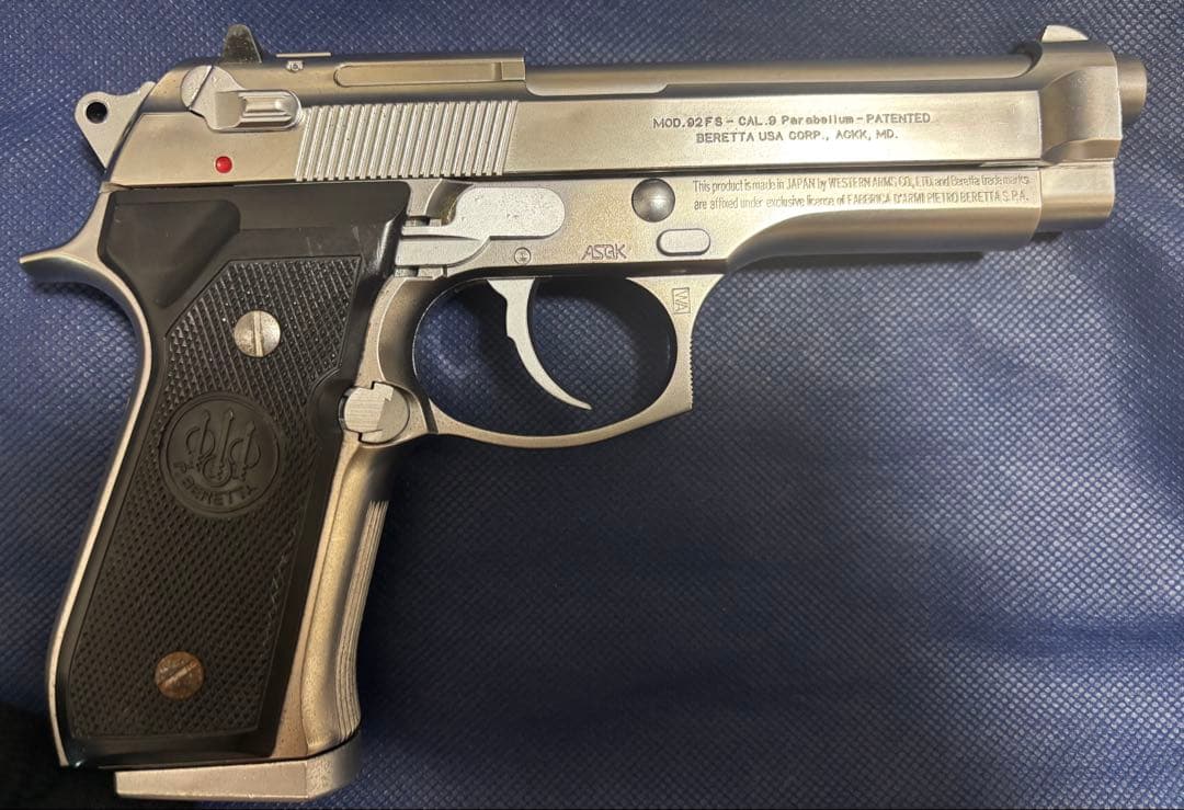 WA ベレッタM92FS INOX　マグナブローバック　エアソフトガン