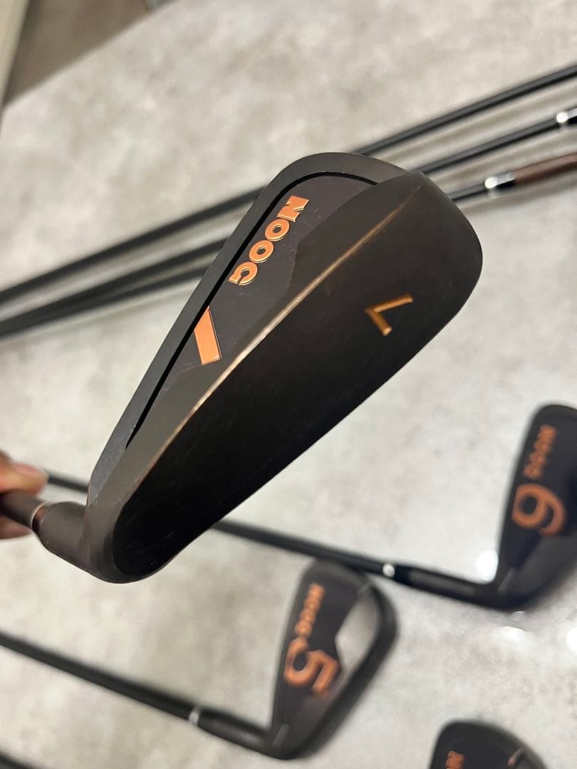NOOG ワンレングスアイアン PW〜4番7本セット