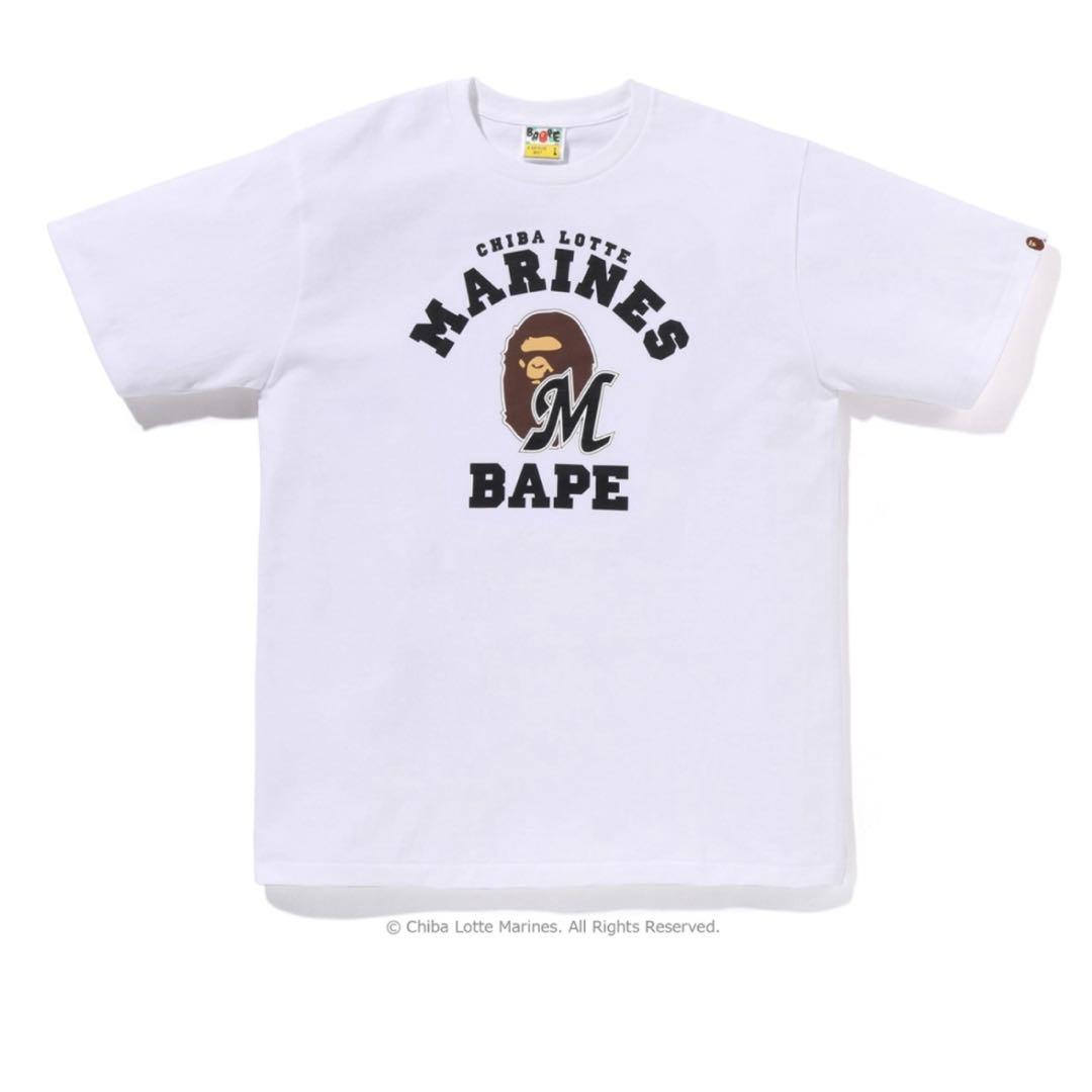 A BATHING APE 千葉ロッテ　コラボTシャツ