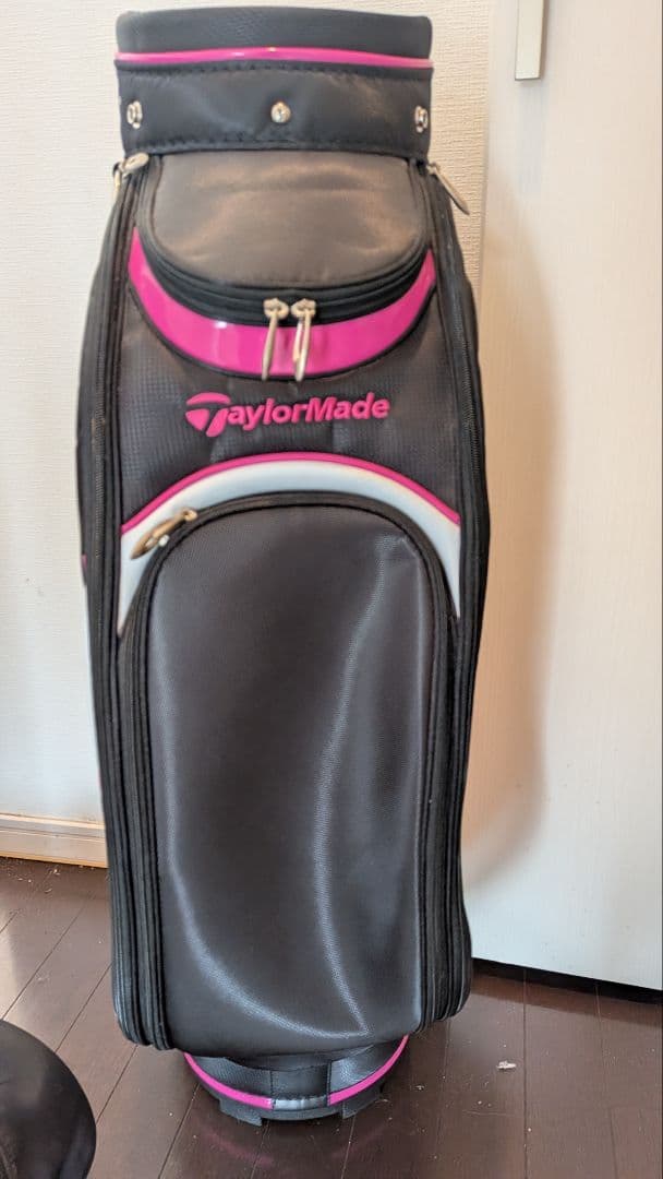 TaylorMade キャディバッグ ホワイト/ピンク