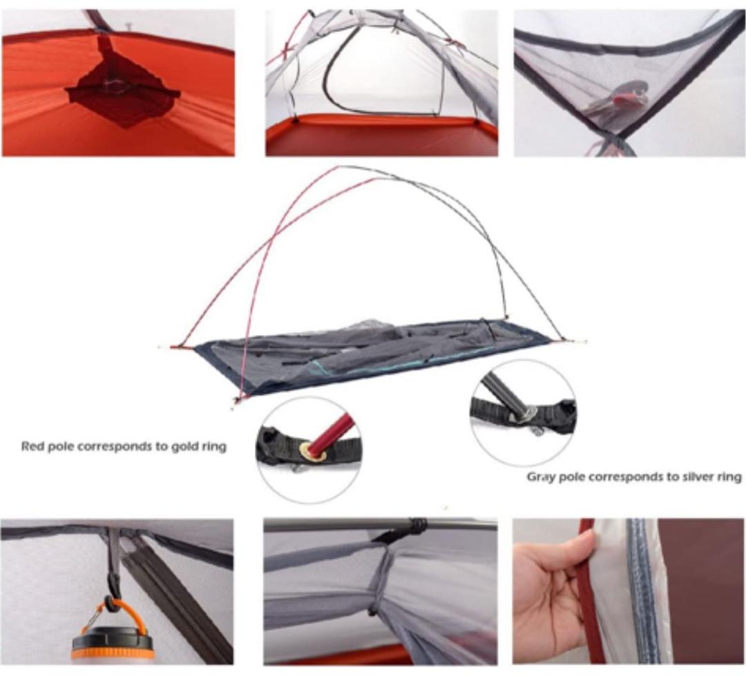 Naturalhike Silent Wing1 （1人用テント）
