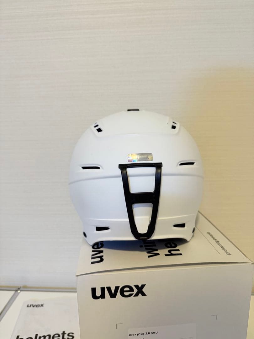 uvex ヘルメット ホワイト 箱付き