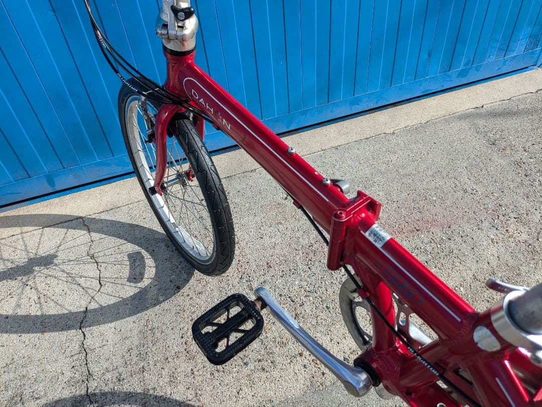 DAHON route 20インチ　折り畳み　中古　自転車 名古屋市夜配送無料
