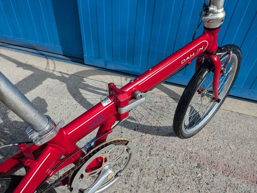 DAHON route 20インチ　折り畳み　中古　自転車 名古屋市夜配送無料