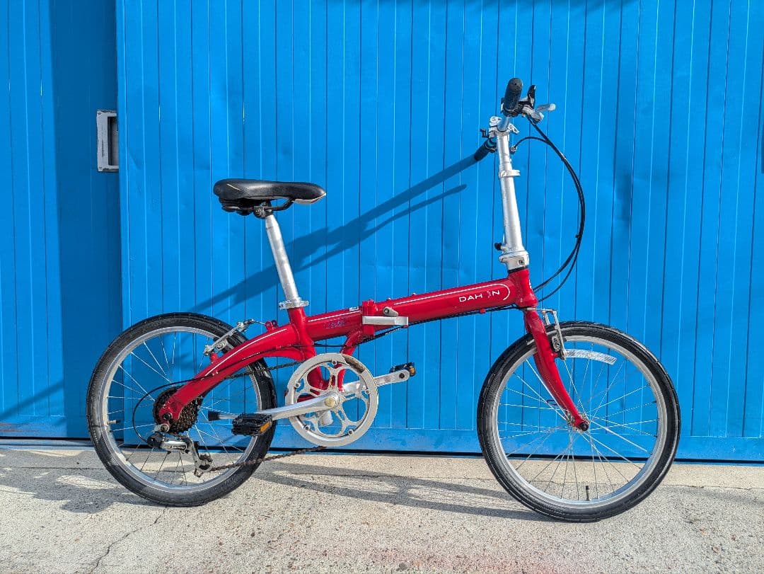 DAHON route 20インチ　折り畳み　中古　自転車 名古屋市夜配送無料