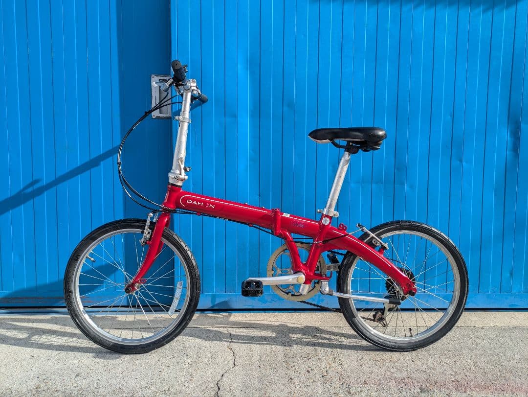 DAHON route 20インチ　折り畳み　中古　自転車 名古屋市夜配送無料