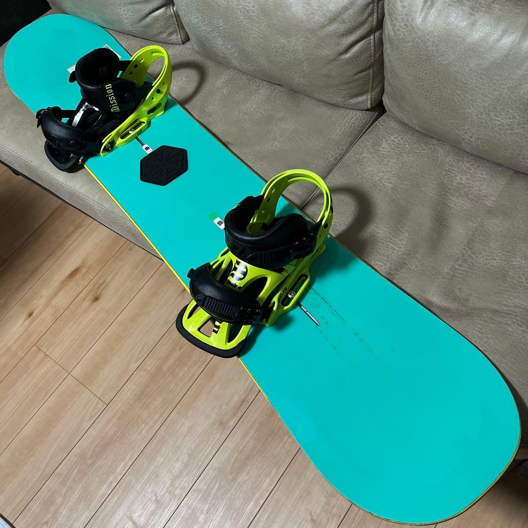 BURTON FIX 155 × BURTON MISSION M 新品未使用品