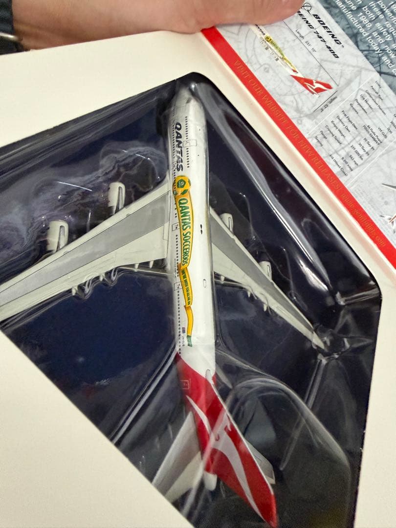 QANTAS Boeing 747-400 特別塗装 1/400
