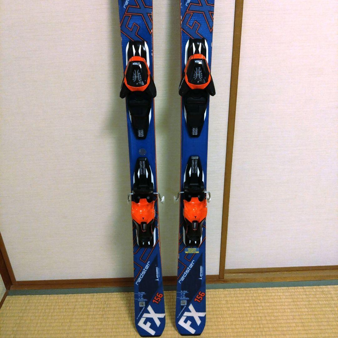 ATOMIC RED STAR FX スキー 板 青156cm