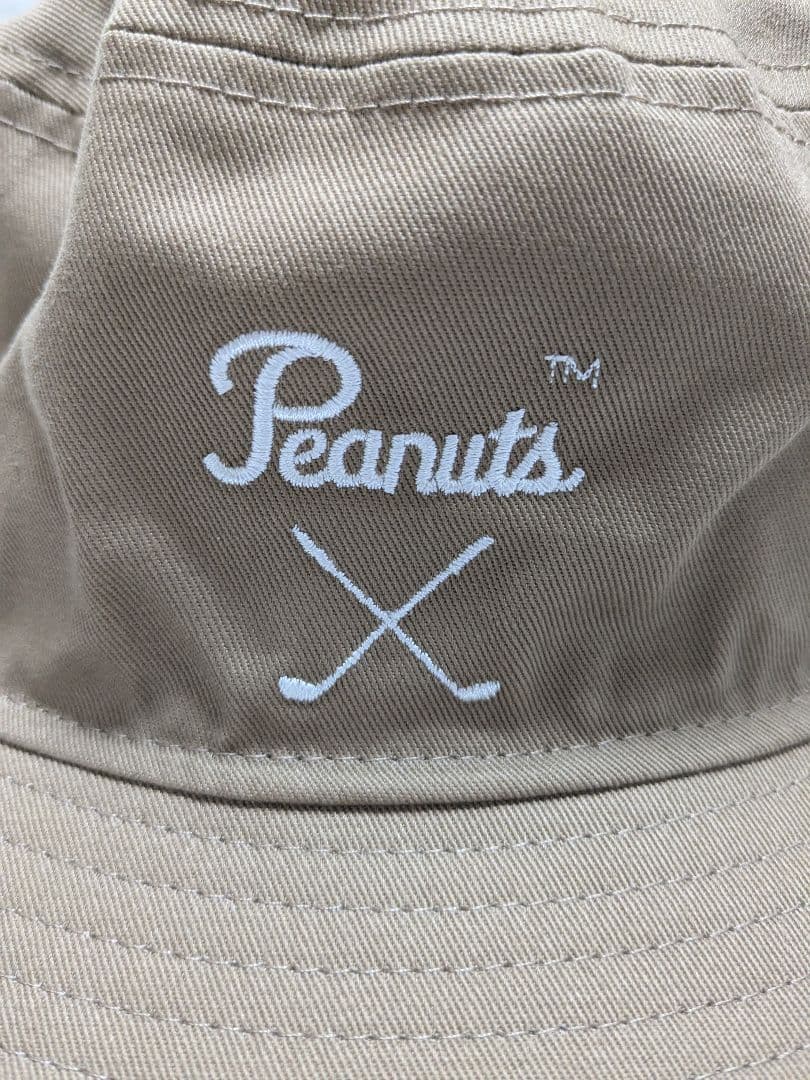 限定値下げ★NEWERA スヌーピー　バケットハット ベージュ バケハ　ゴルフ