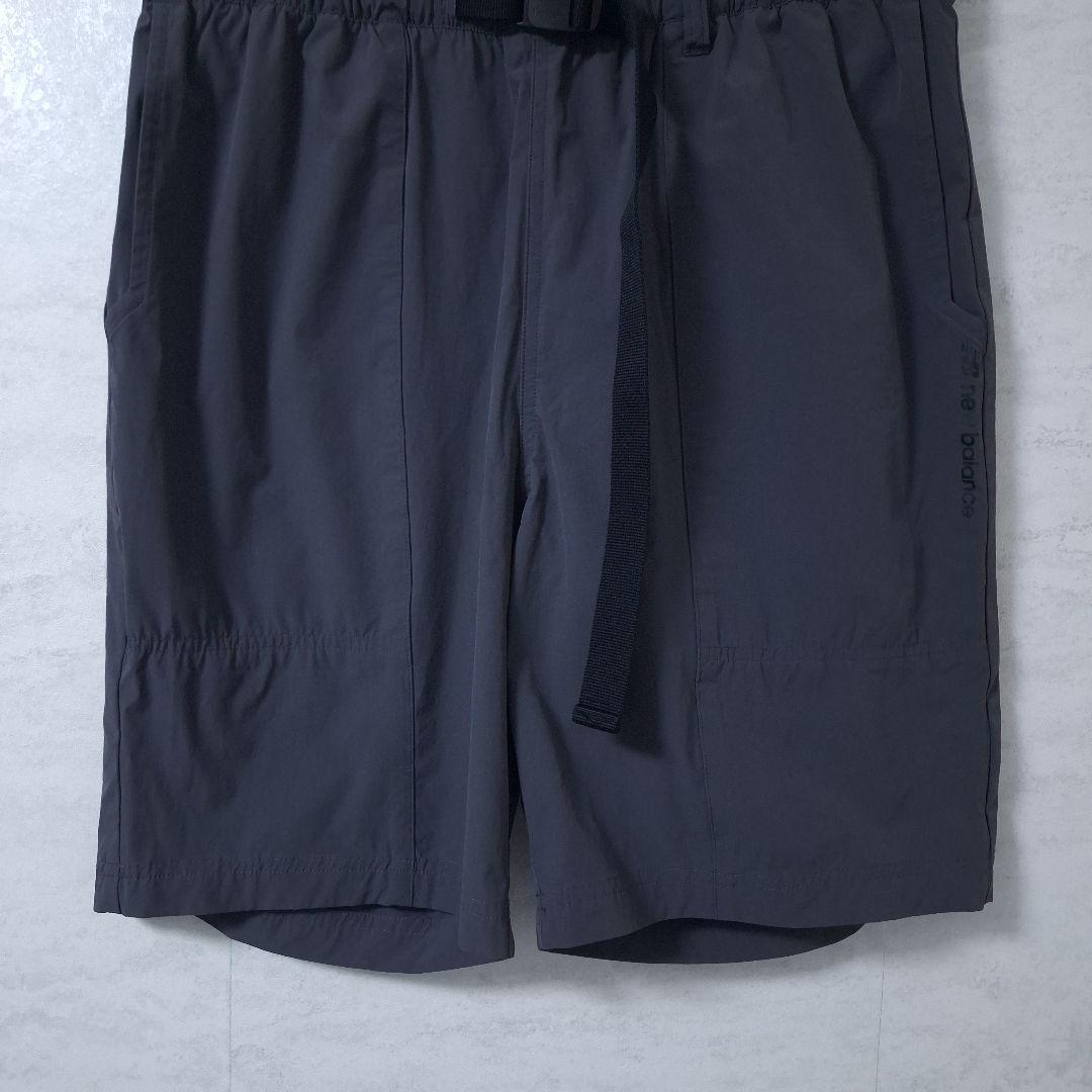 New Balance ゴルフ カーゴショーツ ナイロン ハーフパンツ グレー