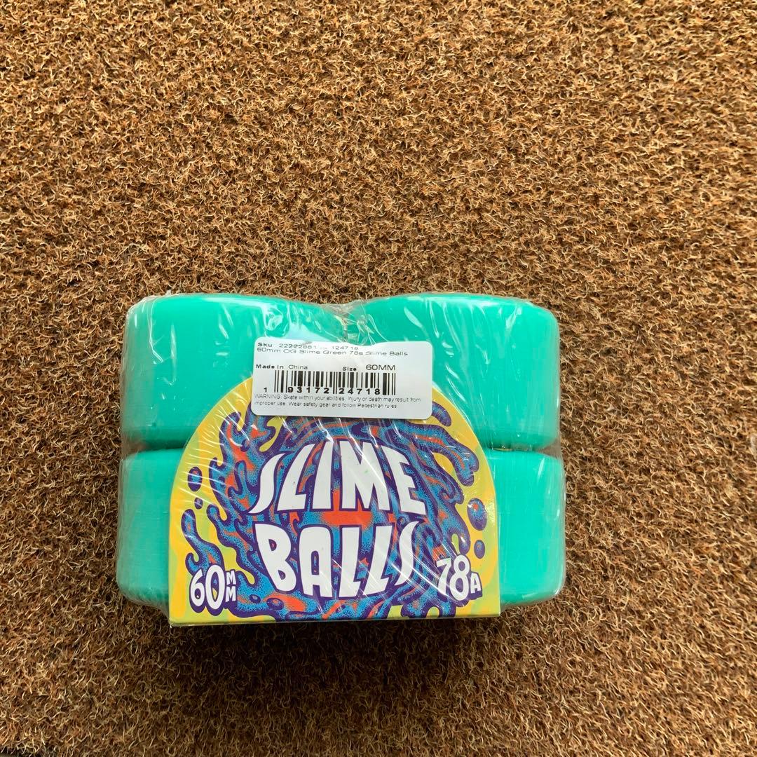 SLIME BALLS スライムボールズ ウィール　OG 60ミリ78a