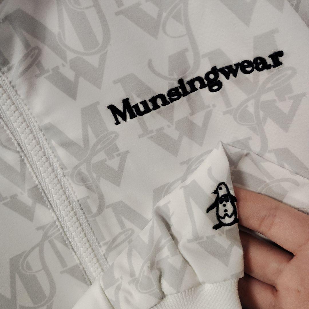 B6） 美品 Munsingwear モノグラム ゴルフ ジャケット メンズ