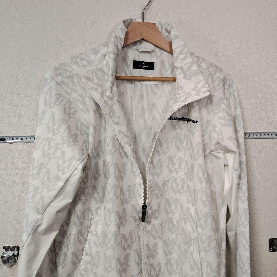 B6） 美品 Munsingwear モノグラム ゴルフ ジャケット メンズ